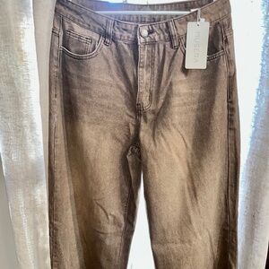 Wide leg jeans/pants